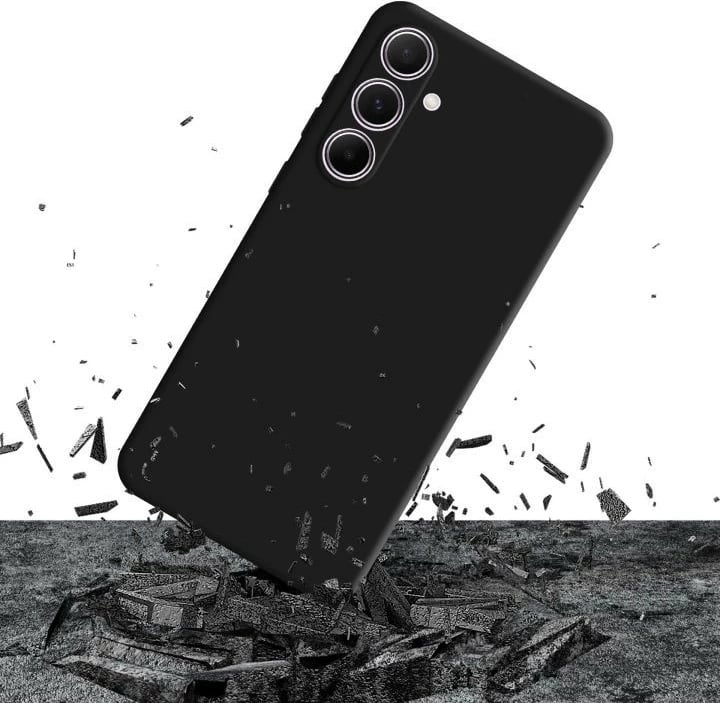 Mbështjellës telefoni 3MK Matt Case, për Samsung A36 5G/A56 5G, TPU, i zi