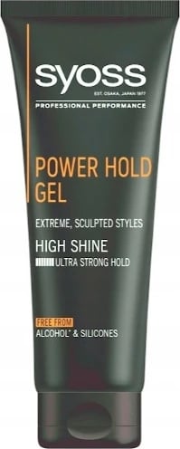 Xhel për flokë Syoss Power Hold Ultra Strong për burra, 250ml