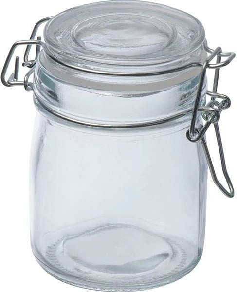 Enë qelqi MACMA me mbyllje hermetike, 150 ml