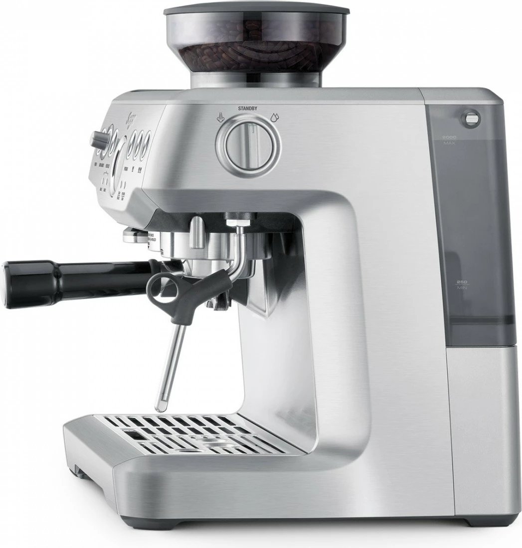 Aparat espresso Sage SES875BSS, me mulli të integruar, çelik i furizuar
