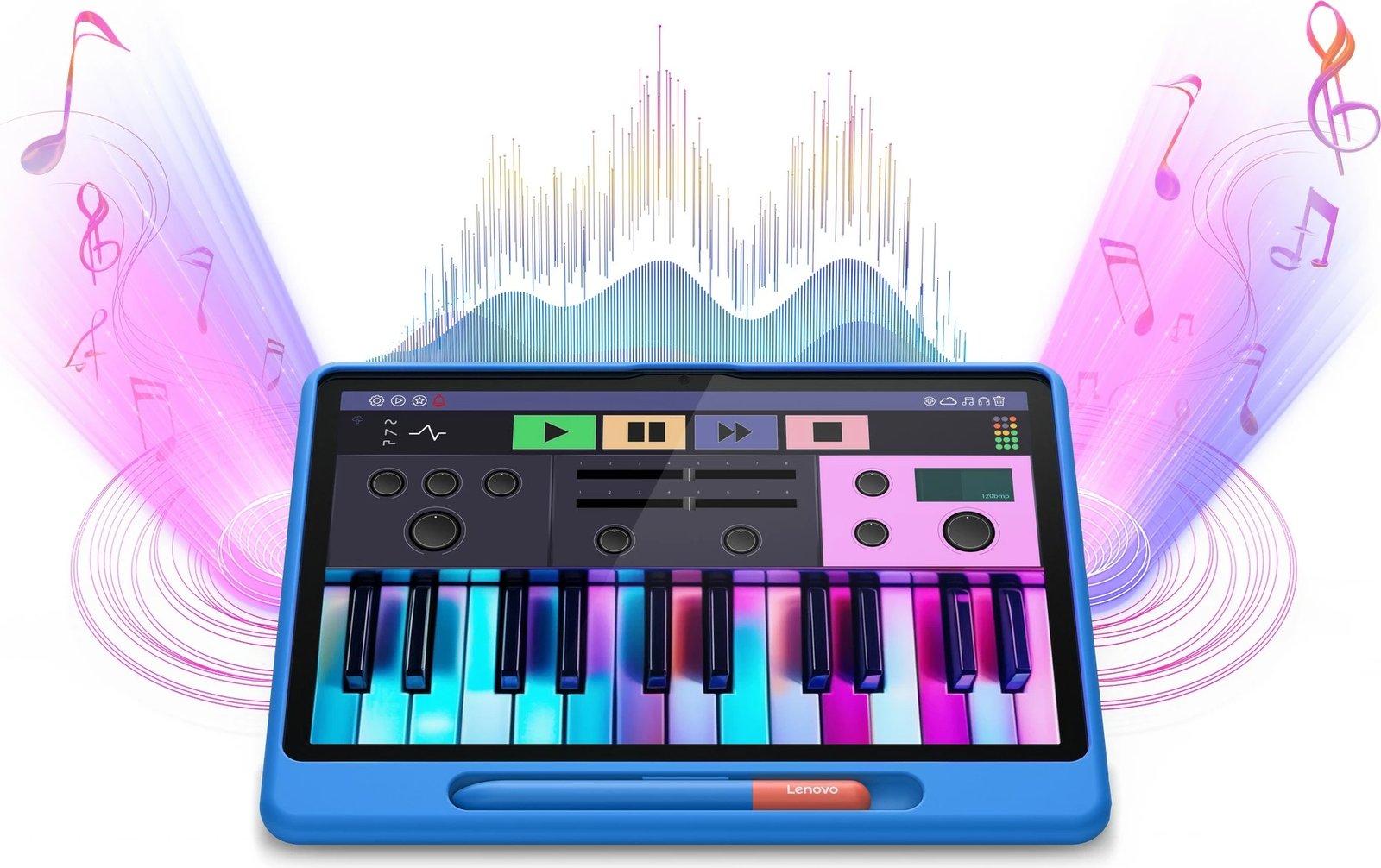 Tablet Lenovo Tab 2025 64GB me mbështjellës edhe stylus, e zezë Tablet Lenovo Tab 2025 64GB me mbështjellës edhe stylus, e zezë