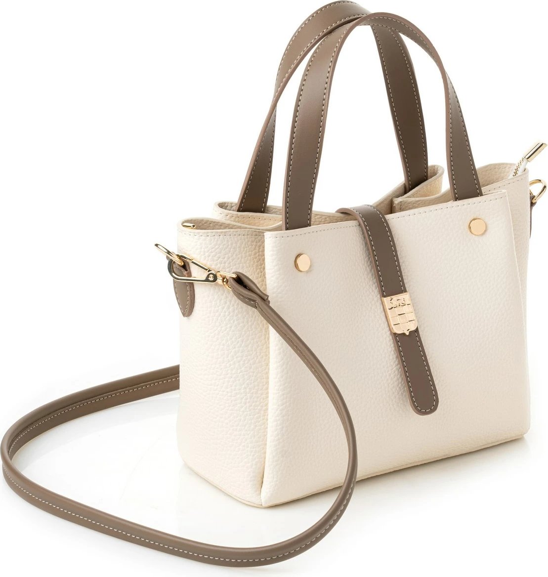 Çantë dore Vince Camuto, Bellagio, krem dhe mink