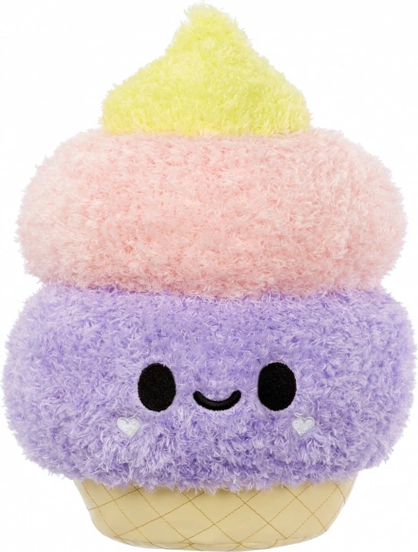 Lodër pelushi Fluffie Stuffiez nga MGA, model Akullore, shumëngjyrëshe, Large