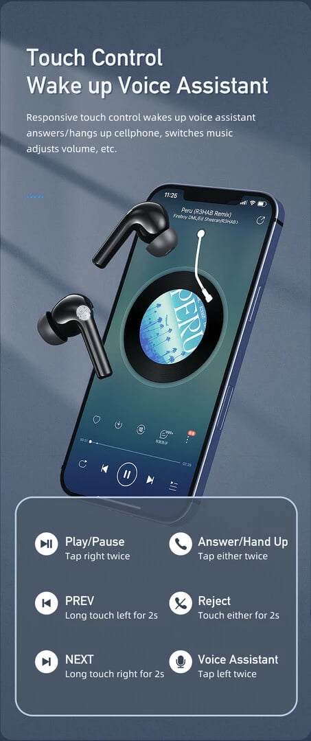 Kufje Me Bluetooth AWEI T1PRO (Zezë)