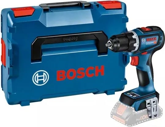 Vidhë elektrike Bosch GSR 18V-90 C, L-BOXX, pa bateri, blu
