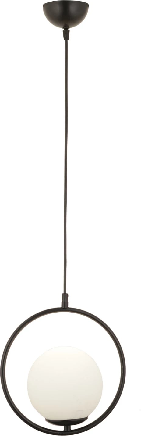 Llambë varëse metalike e zezë, FH7418.01, 25x74 cm Llambë varëse metalike e zezë, FH7418.01, 25x74 cm