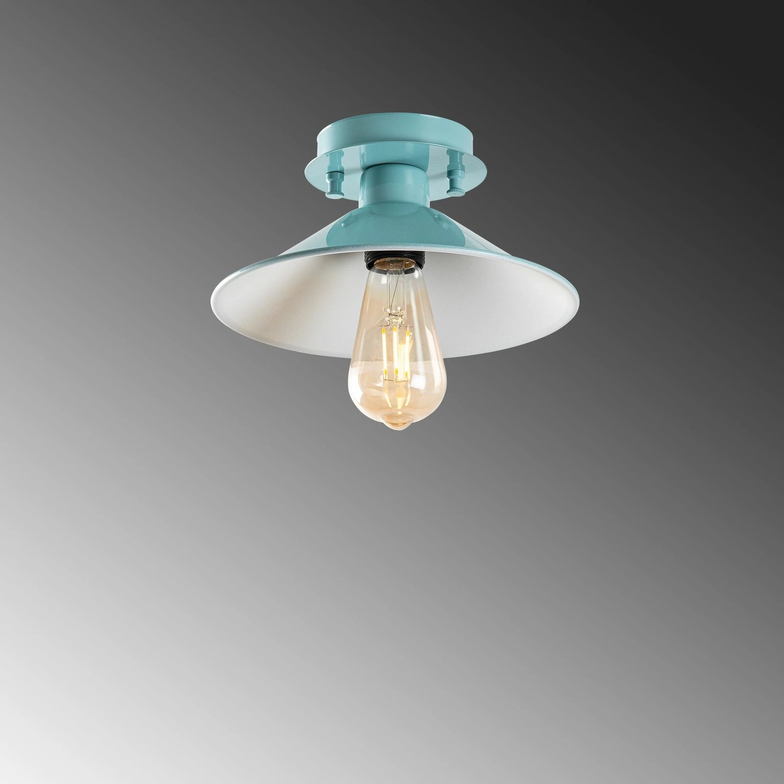 Llambë tavani Opviq, Konıksıvama - N - 662, ngjyrë turquoise
