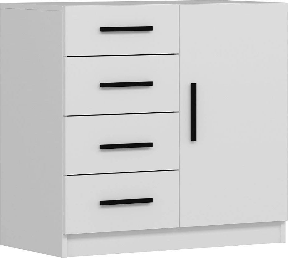 Komodë Hanah Home, Kale - 7901, e bardhë