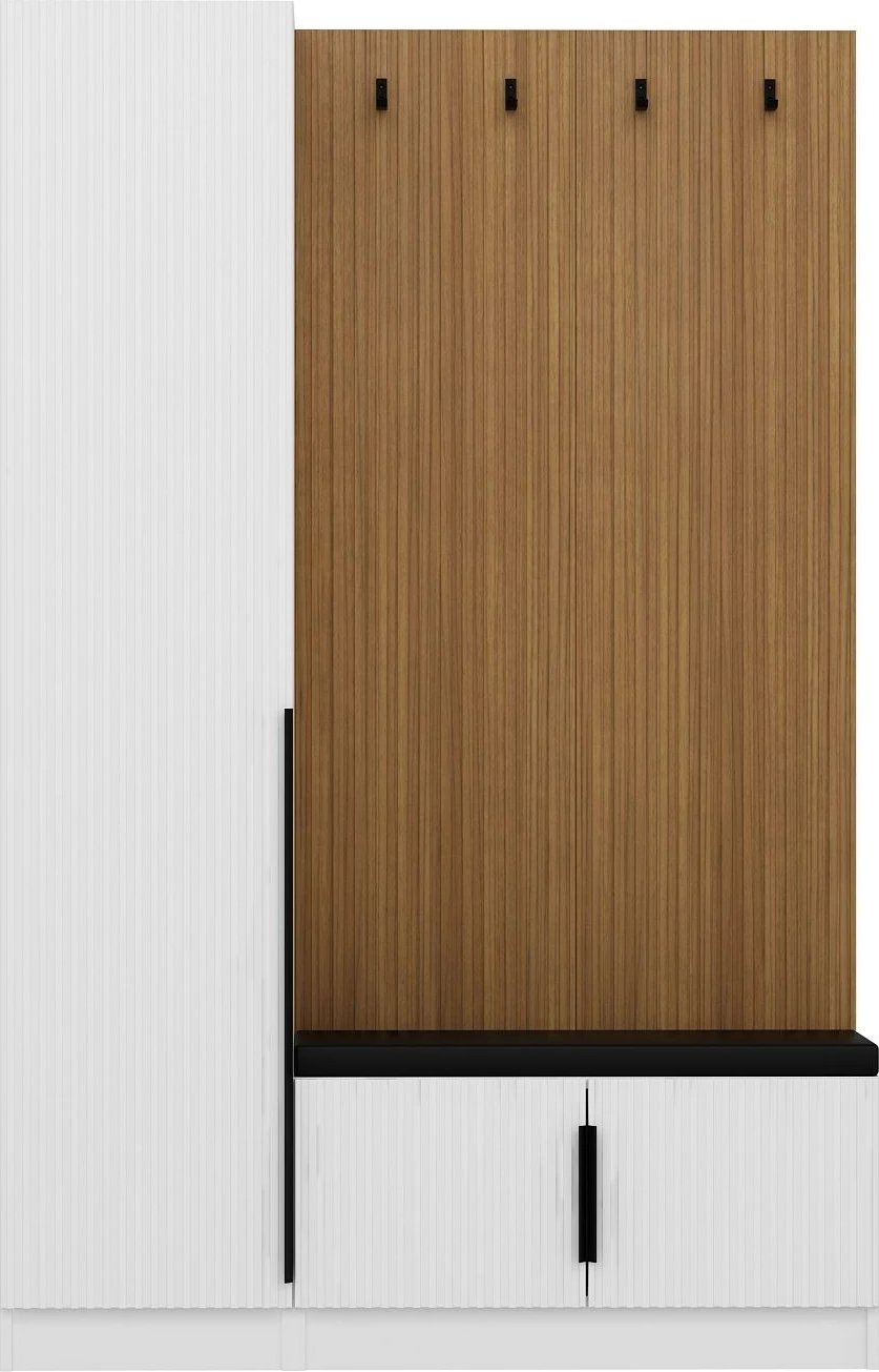 Stendë për korridor, Skye Decor, Noah - 8324, e bardhë