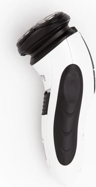 Makinë rroje, Camry, CR 2915, 3 koka lëvizëse, bateri me rikarikim 60 min, bardhë/zezë