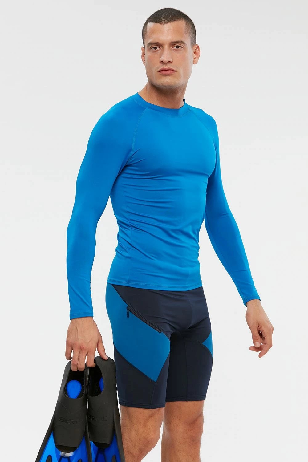 Bluzë sportive për meshkuj Jumeon, Surfer, ngjyrë sax blue