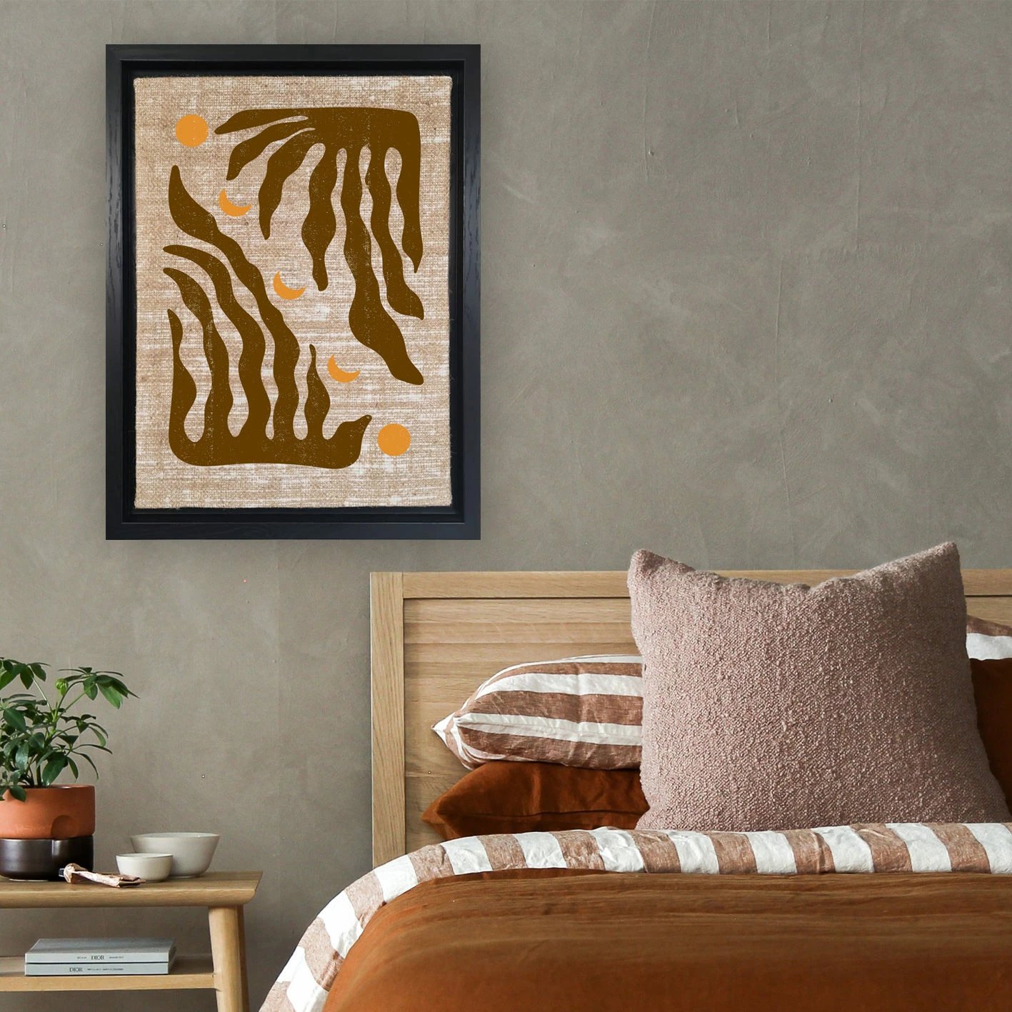 Pikturë dekorative në kanavacë, shumëngjyrëshe, Wallity LSJ318122299782 - 4666, 46x66cm