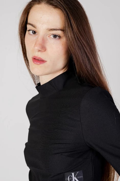 Bluzë për femra Calvin Klein Jeans, e zezë