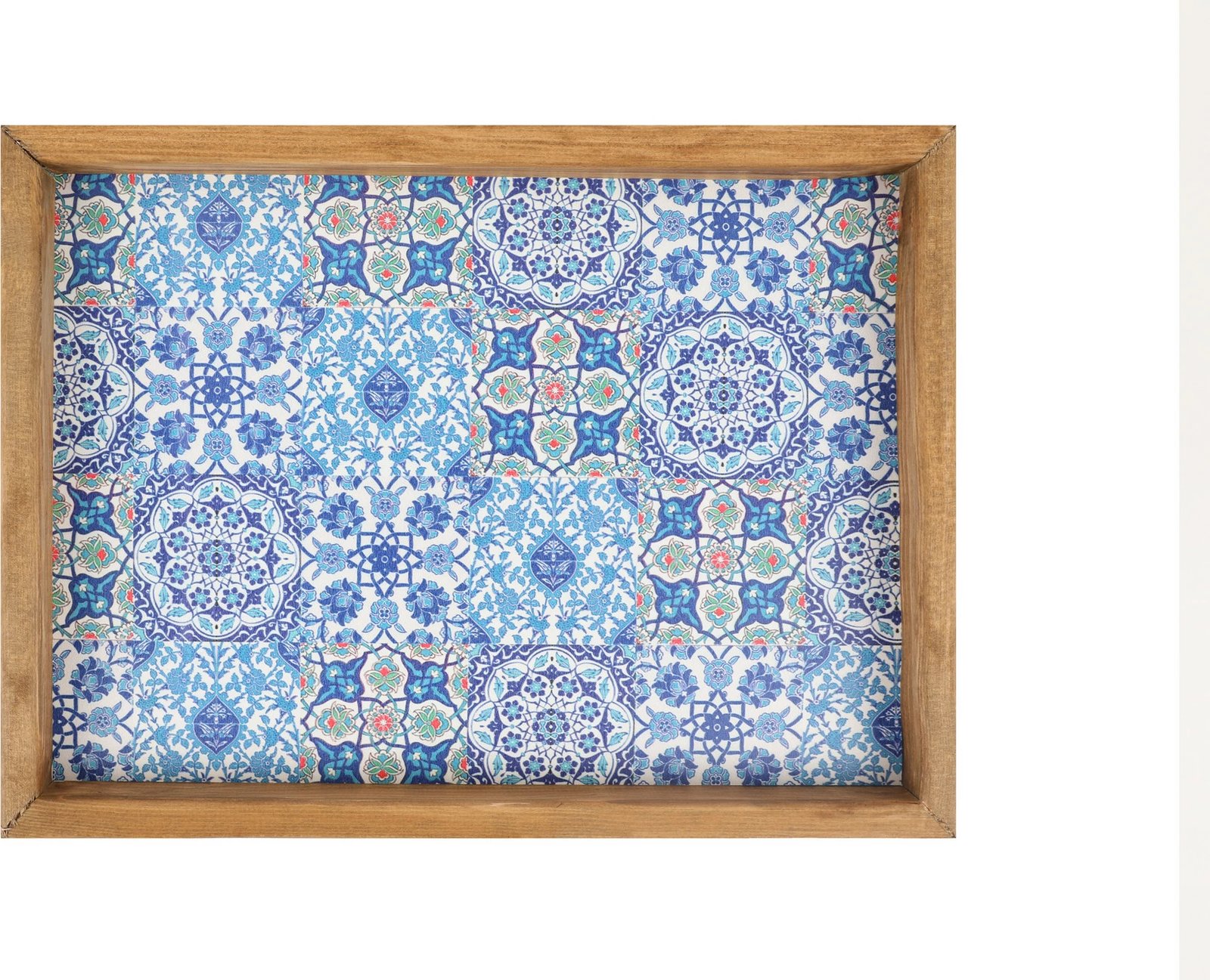Tabaka dekorative Aberto Design, AT-013, shumëngjyrëshe, 30x40cm Tabaka dekorative Aberto Design, AT-013, shumëngjyrëshe, 30x40cm