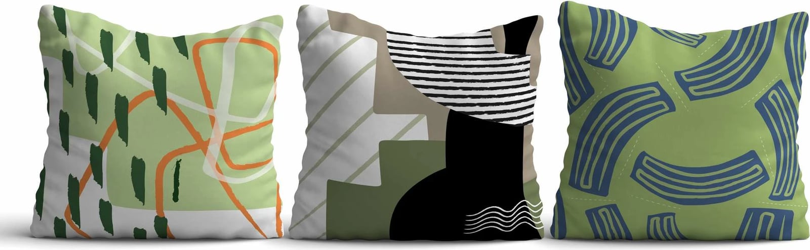 Set mbulesash për jastëkë, dizajn Aberto, Asr_plw25 - 18, 3 copë