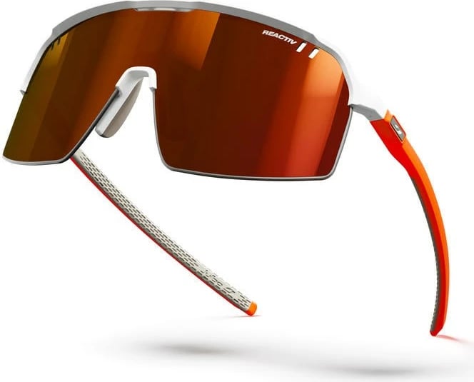 Syze dielli Julbo INTENSITY, kornizë e bardhë dhe portokalli, M, Unisex