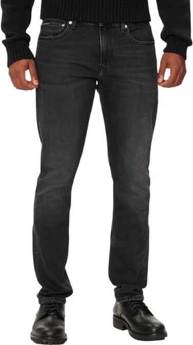 Jeans për meshkuj Calvin Klein, të zeza