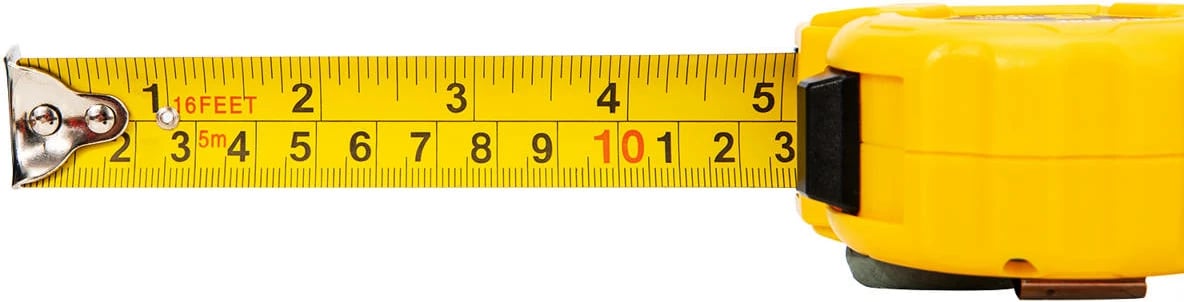 Metër çeliku Deli Tools EDL9025Y, 5m/25mm, e verdhë