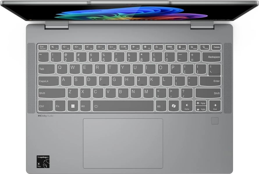 Laptop Lenovo IdeaPad 5 2-in-1, 14", Qualcomm Snapdragon X1P-42-100, 16 GB RAM, 512 GB SSD, Gri