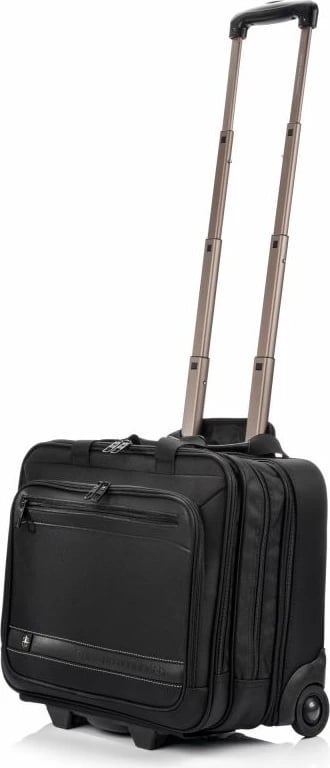 Çantë me rrota SwissBags për femra e meshkuj, e zezë