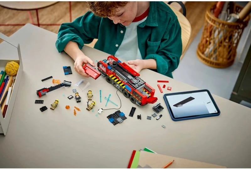 Set lego city kamion zjarri, fëmijë