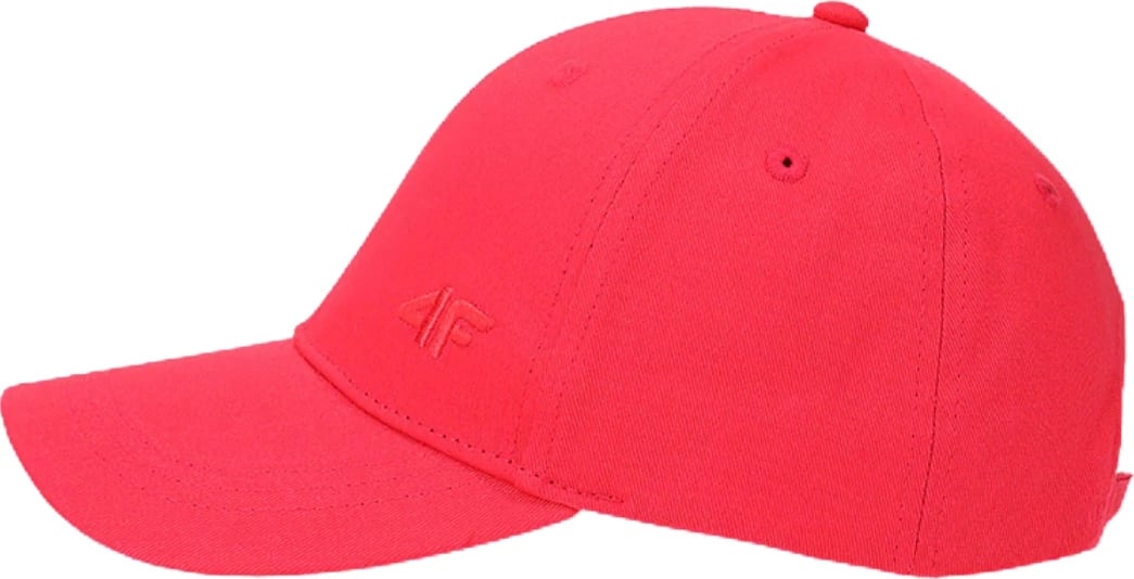 Kapelë me strehë 4F unisex, e kuqe