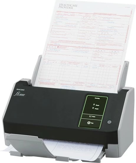 Skaner Ricoh fi-8040, 210 x 297 mm, 600 x 600 DPI, 24 bit, 8 bit, 40 ppm, 80 ipm Skaner Ricoh fi-8040, 210 x 297 mm, 600 x 600 DPI, 24 bit, 8 bit, 40 ppm, 80 ipm