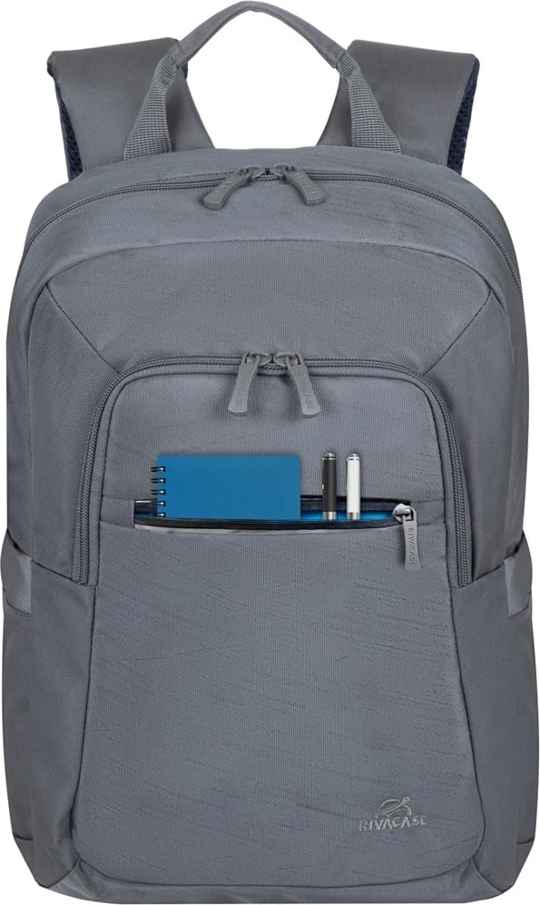 Çantë shpine për laptop RIVACASE, 7523 Alpendorf ECO, gri