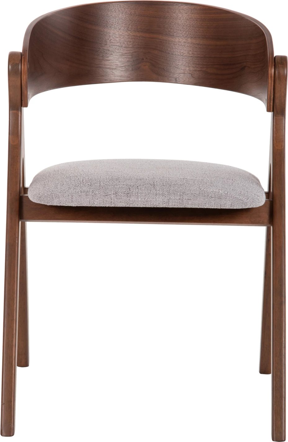 Karrige ngrënieje NEKKER FH9739.01 dru gome, ngjyrë arre, set prej 2 copë