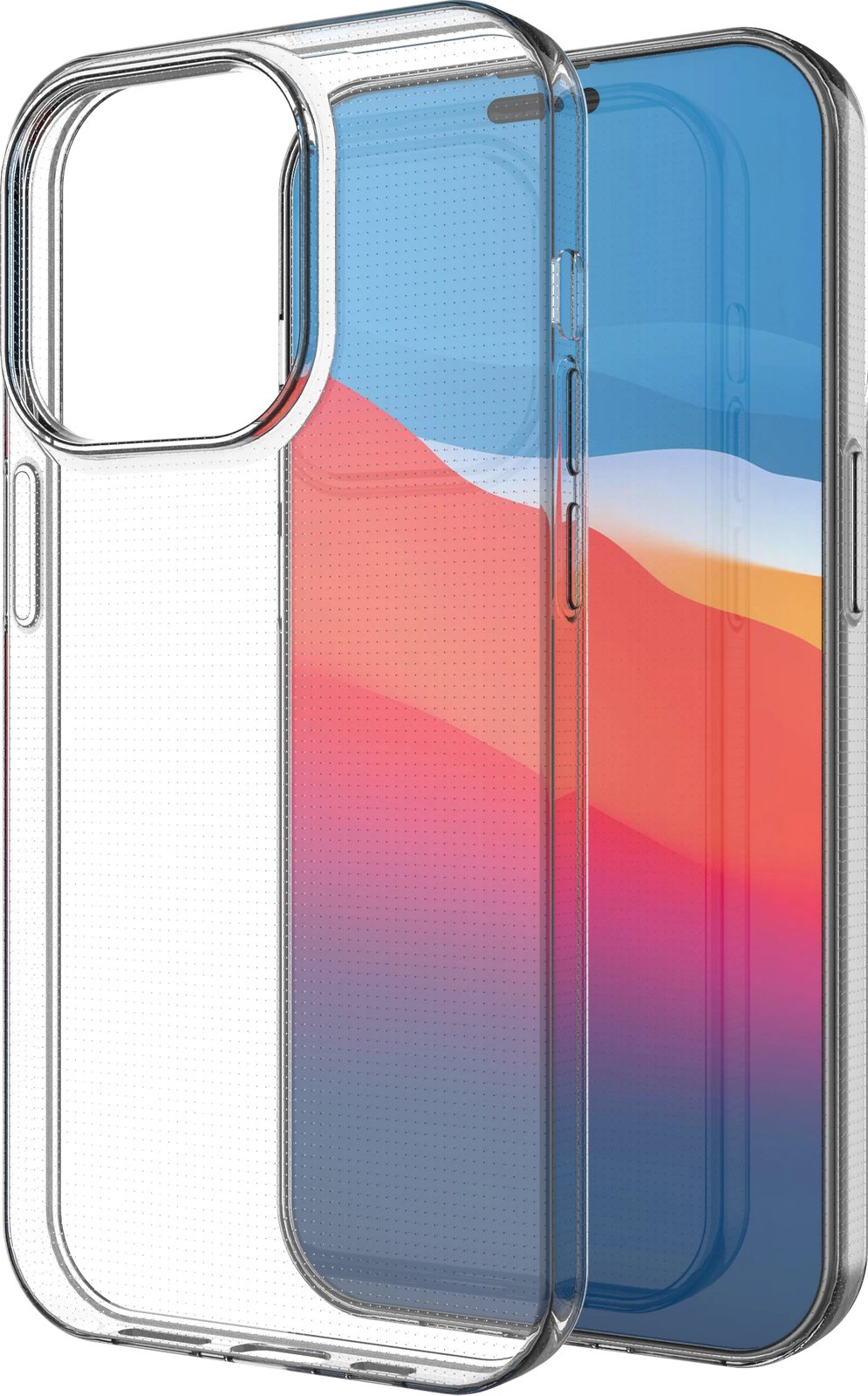 Mbështjellës Hurtel Ultra Clear 0.5mm për iPhone 14 Pro, Transparent