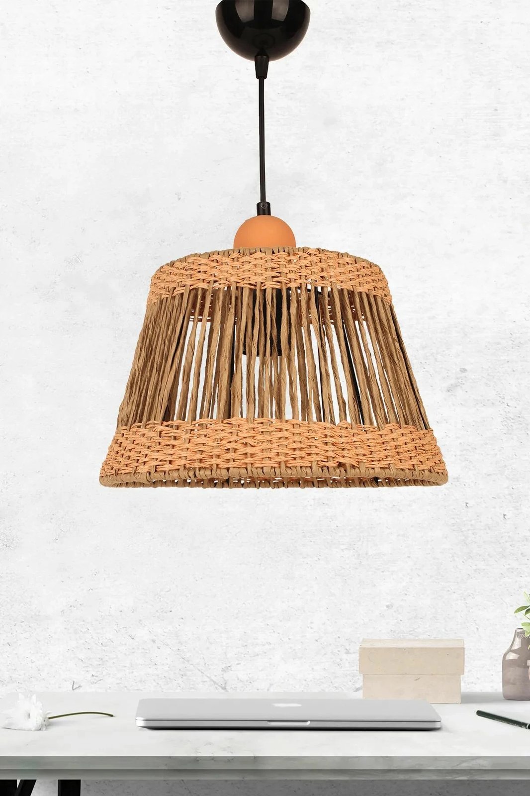 Llambë tavani Opviq, kapak rafie, portokalli, BK053