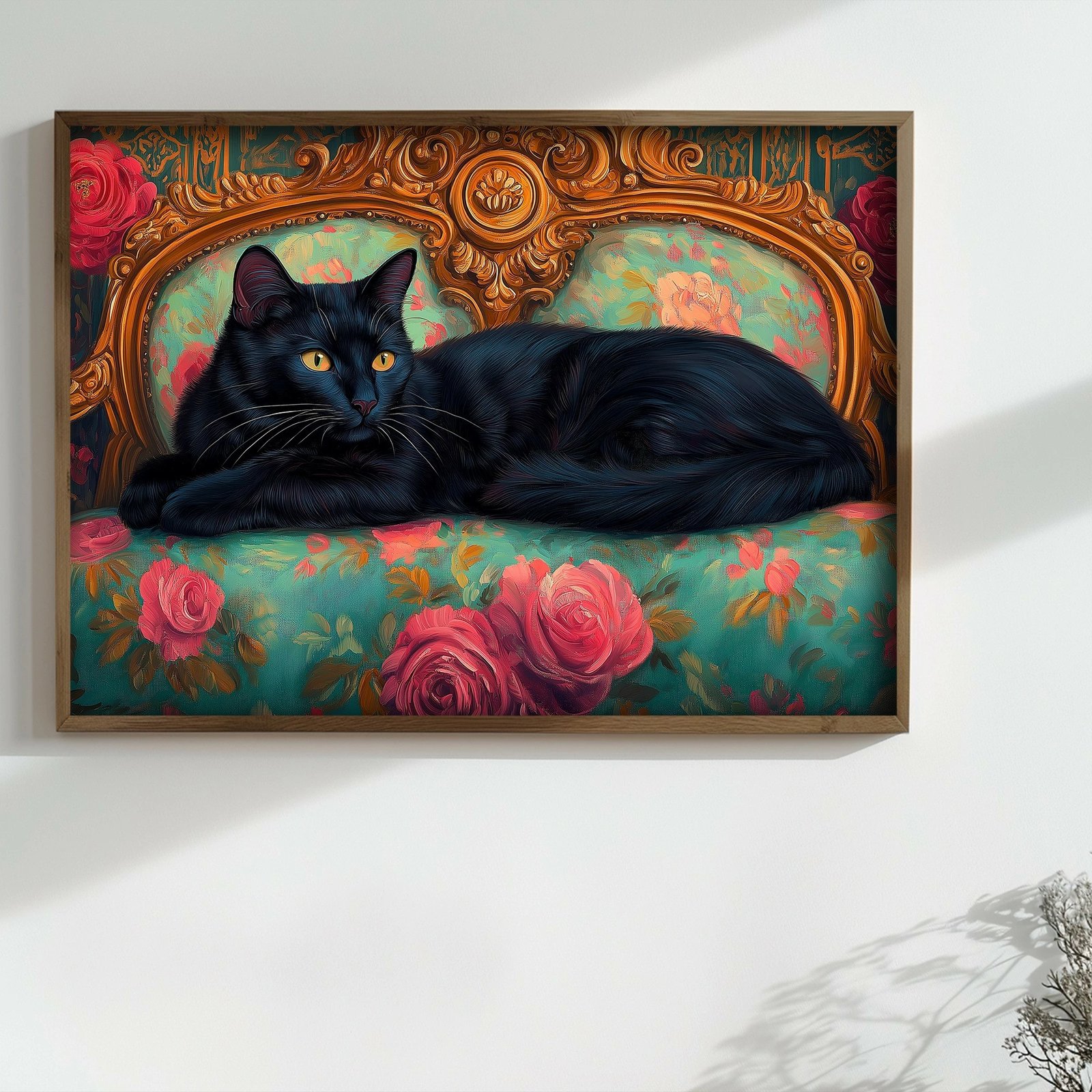 Pikturë dekorative me kornizë MDF, Wallity, TUN125-XL, shumëngjyrëshe, 50x70x3.5cm