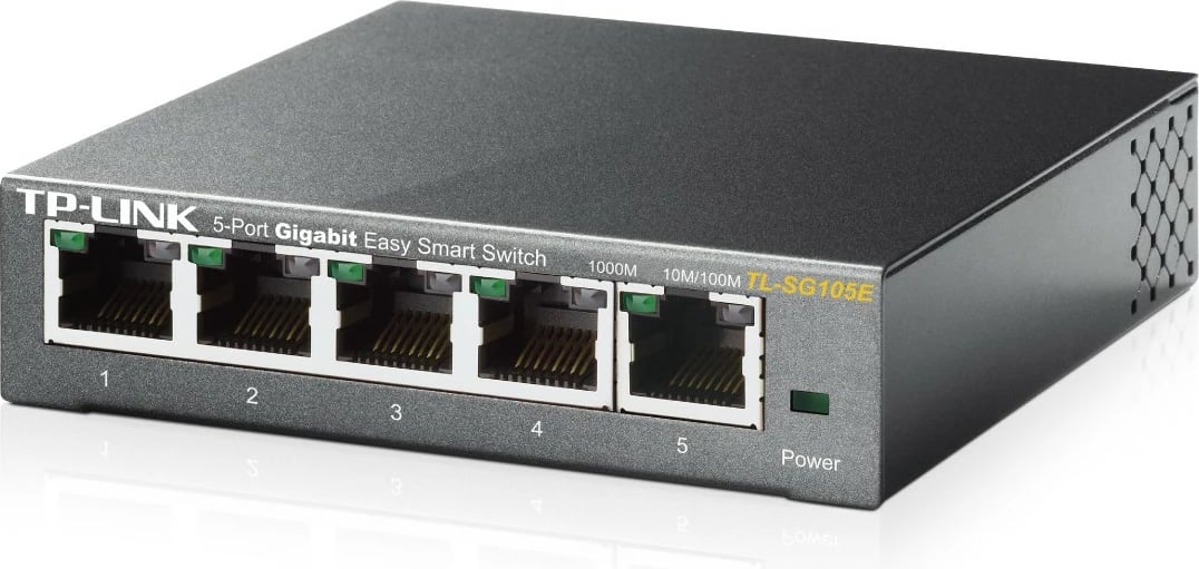 Switch TP-Link 5-Port Gigabit Easy Smart, Managed, L2, Gigabit Ethernet (10/100/1000)