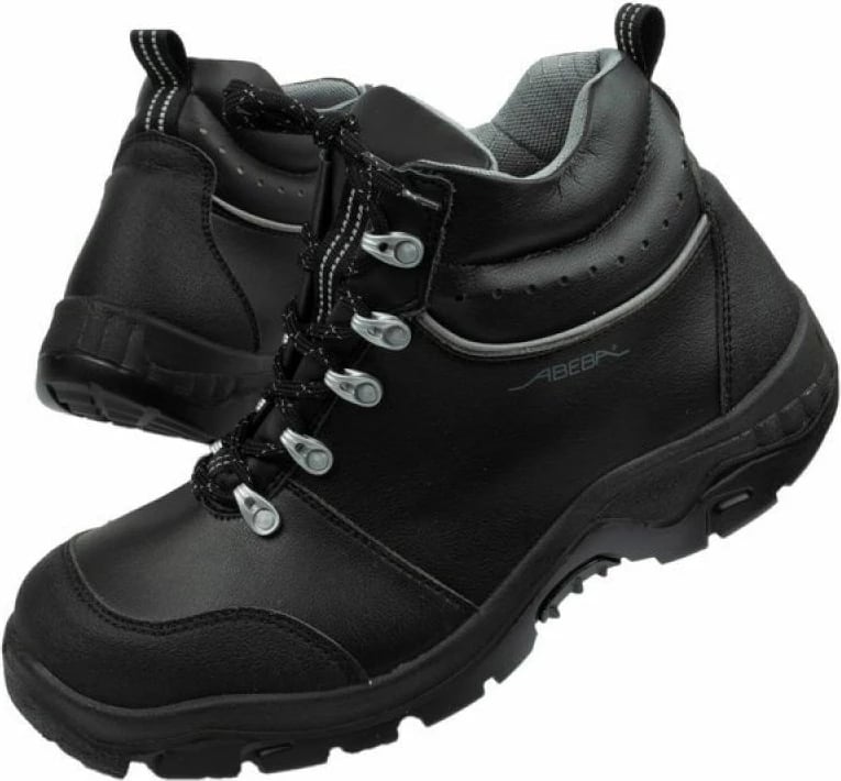 Këpucë pune për meshkuj Abeba Anatom M 2271, të zeza