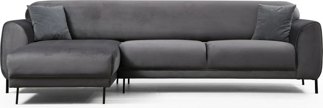 Kënd divan-krevat Atelier del Sofa, këndi majtas, anthracite