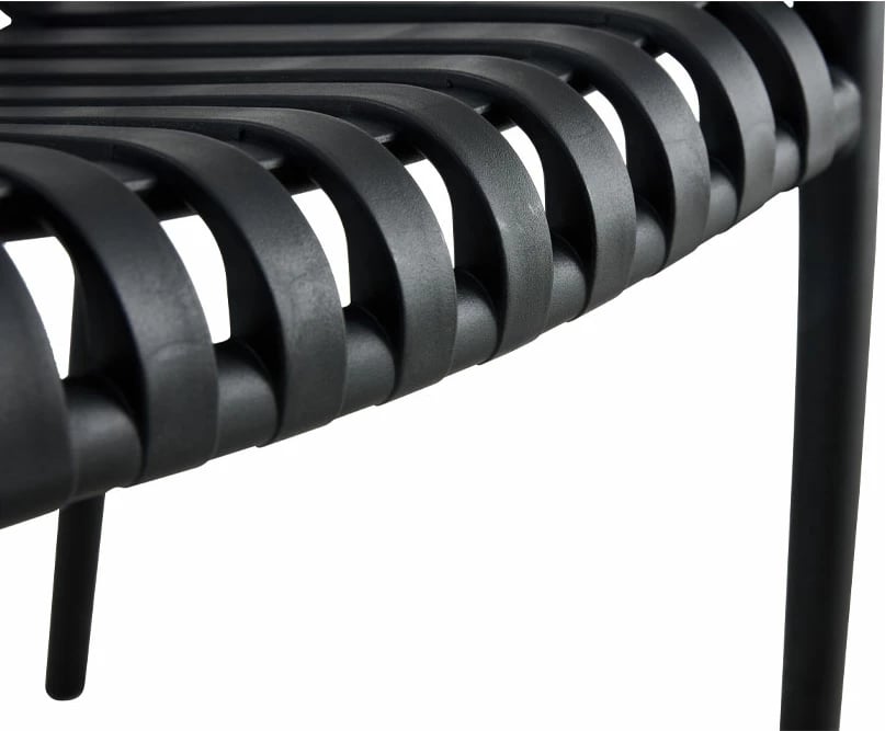 Karrige Sticky, e zezë, 55x61x81 cm