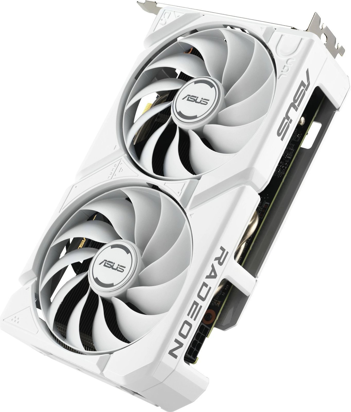 Kartelë grafike ASUS RX 9060 XT DUAL 16GB GDDR6 e bardhë