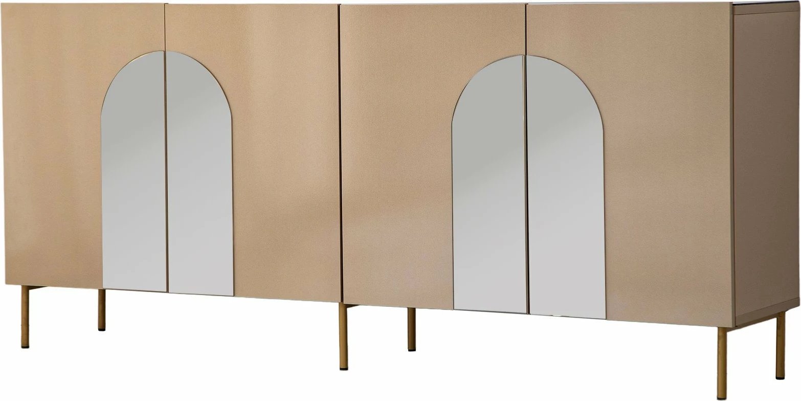 Konsol Skye Decor, Romë, bronz dhe ar