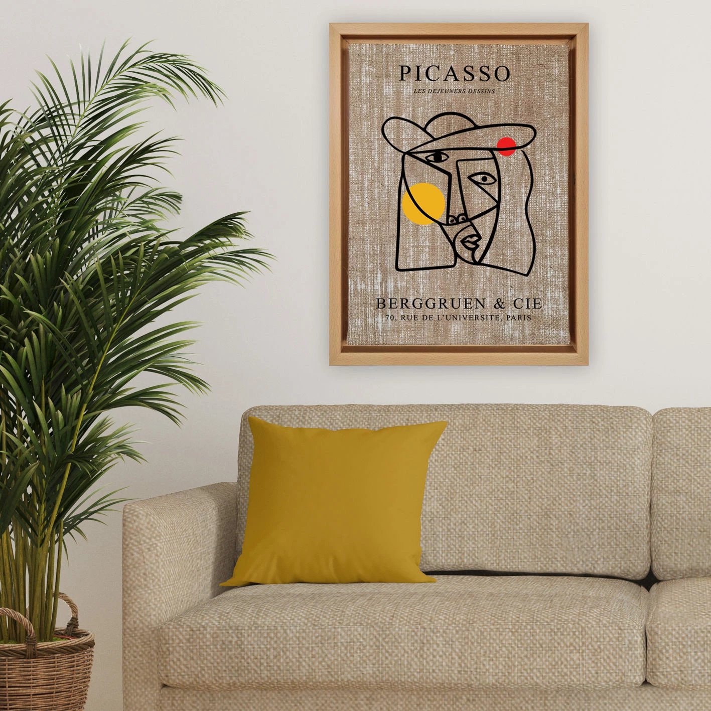 Pikturë dekorative në kanavacë Wallity, LNJ61960827841 - 6696