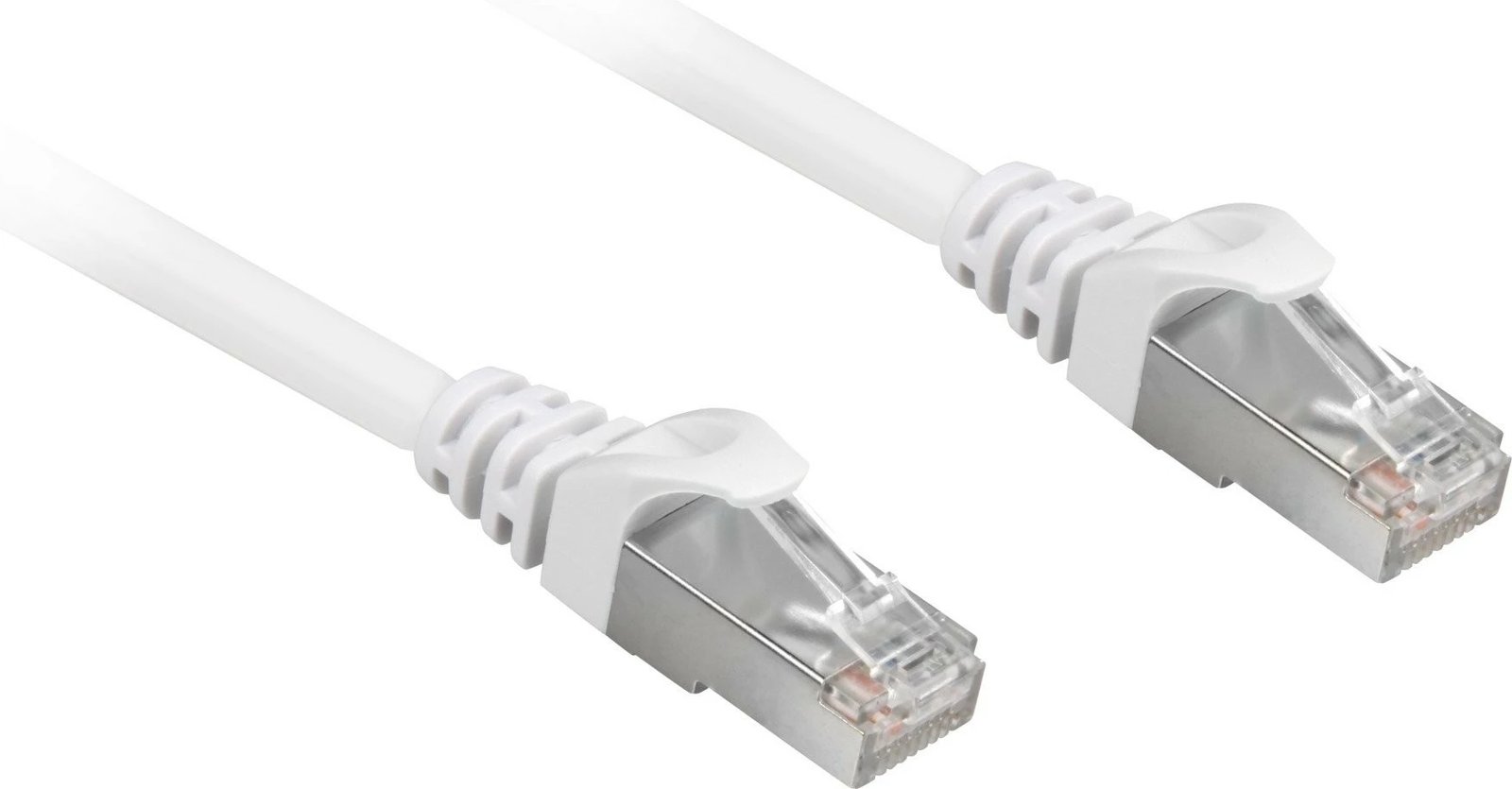 Kabllo rrjeti Sharkoon Cat6a 15m S/FTP LSZH e bardhë