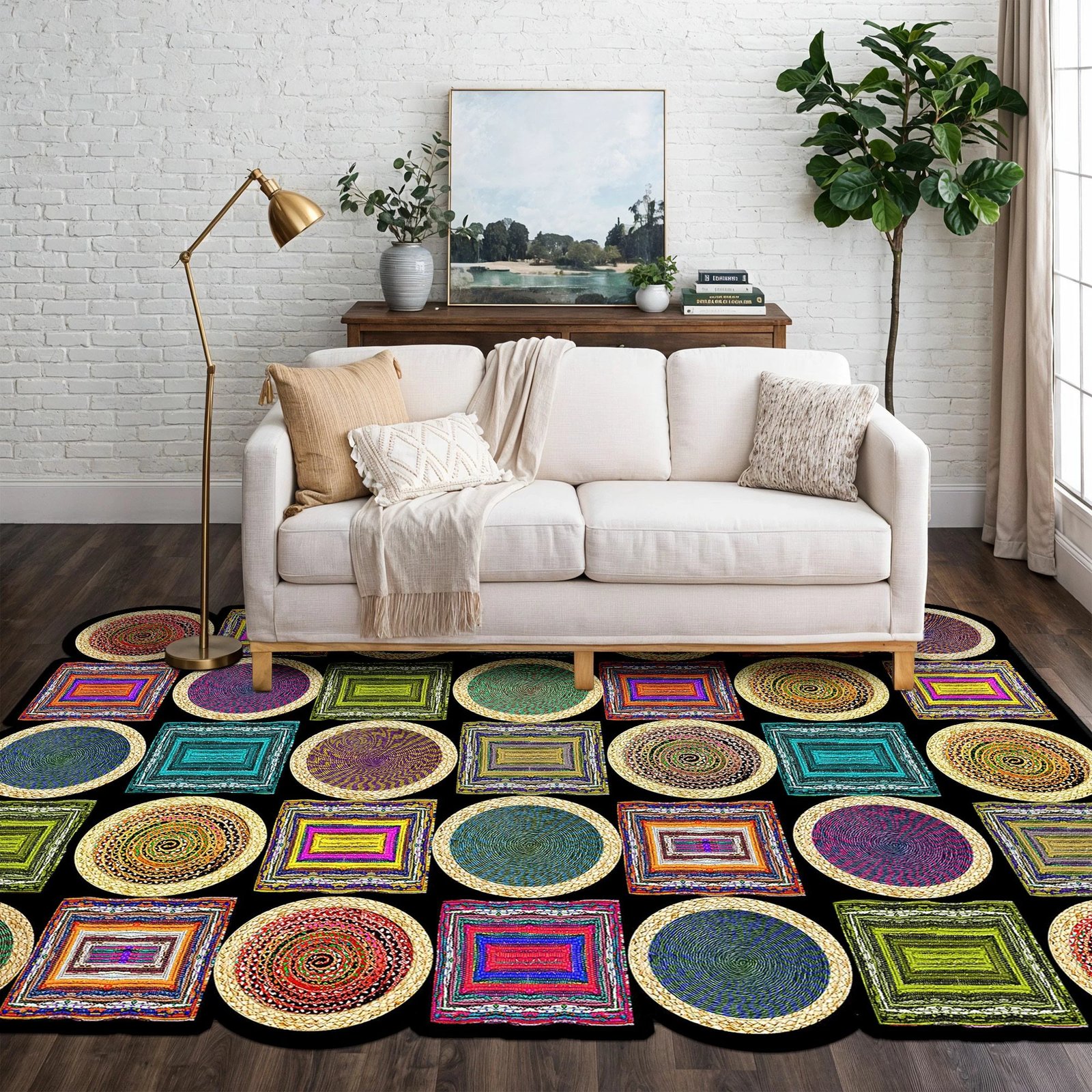 Qilim shumëngjyrësh Conceptum Hypnose, Hmnt959, 60x100cm