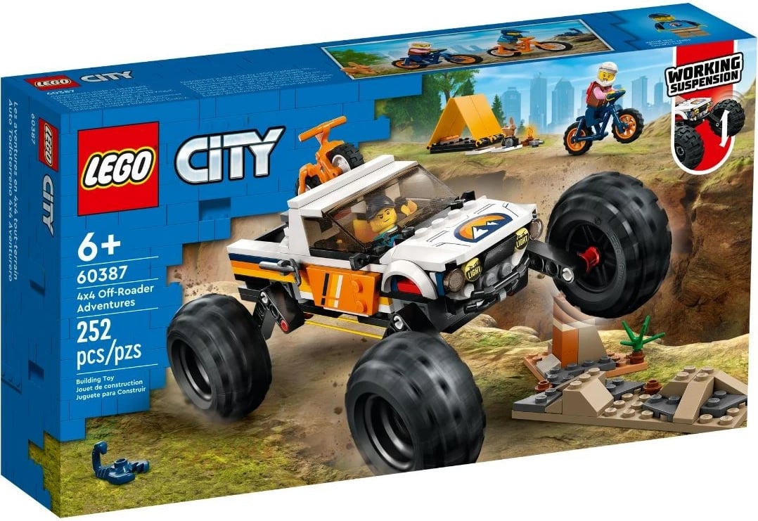 Set LEGO CITY 60387 4X4 OFF-ROADER ADVENTURES