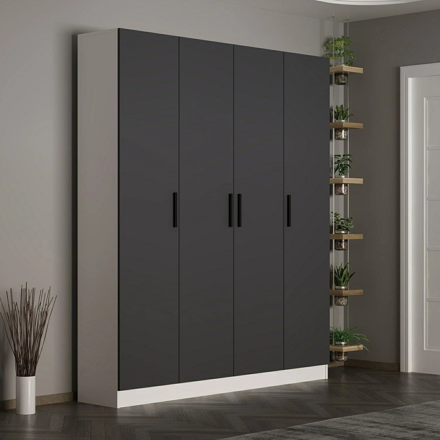 Stendë korridori Skye Decor, ngjyrë antracit, Noah - 8211