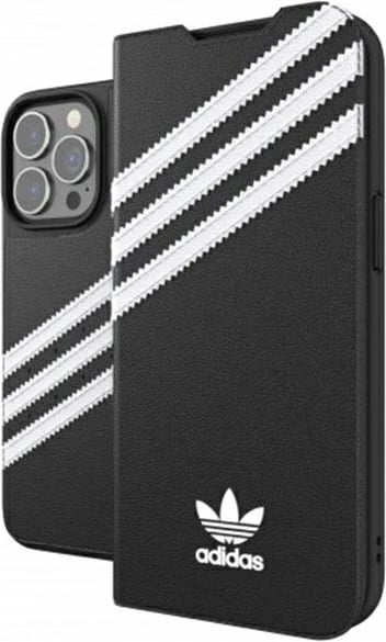 Mbështjellës Adidas OR Booklet Case PU për iPhone 13/13 Pro 6.1", zi-bardhë