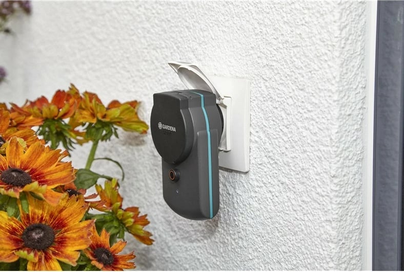 Set adapterë të mençur GARDENA smart Power Adapter 3 copë, gjelbër, gri