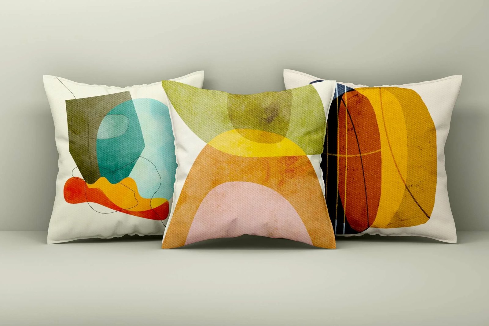 Set mbulesash për jastëkë (3 copë), dizajn Aberto, Asr_plw25 - 38