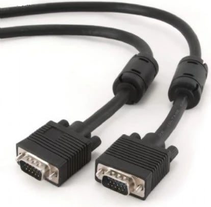 Kabllo VGA për monitor Gembird CC-PPVGA-15M-B, e zezë