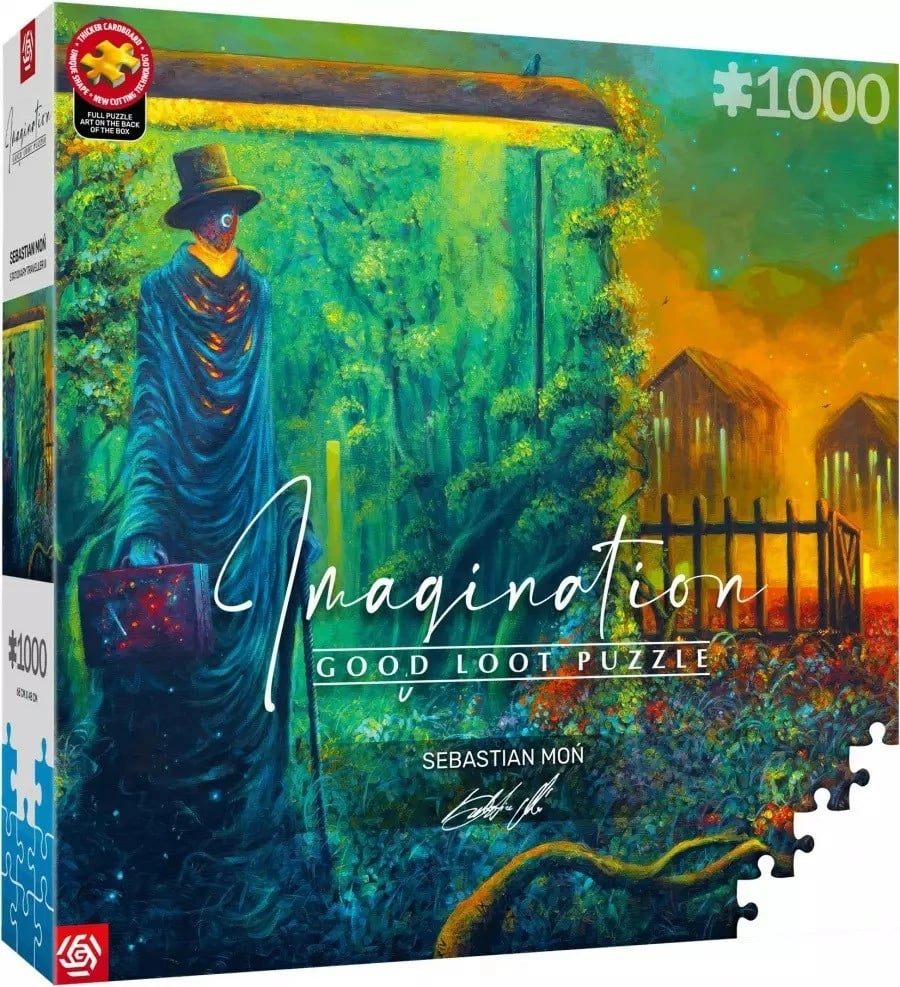 Puzzle Good Loot Imagination Sebastian Mon Stationary Traveller II 1000 pjesë