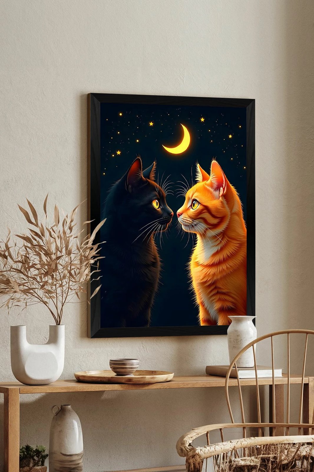 Pikturë dekorative, shumëngjyrëshe, Arthynmodel3348-25, 33x48cm