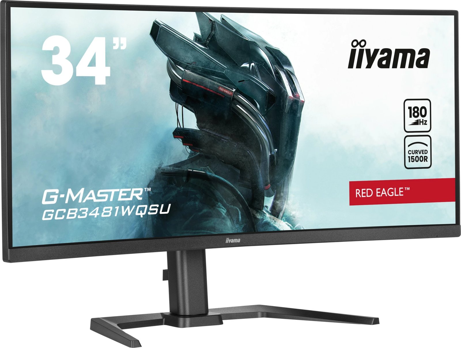 Monitor iiyama G-MASTER GCB3481WQSU-B1, 34", UltraWide Quad HD, i zi Monitor iiyama G-MASTER GCB3481WQSU-B1, 34", UltraWide Quad HD, i zi